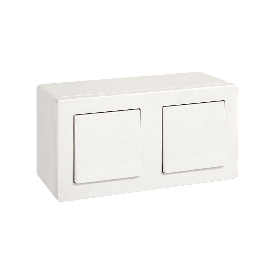 Caja de Superficie 2 elementos Caja de Superficie 2 elementos